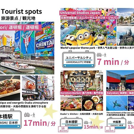 Bijou Suites Musubi Osaka Ngoại thất bức ảnh