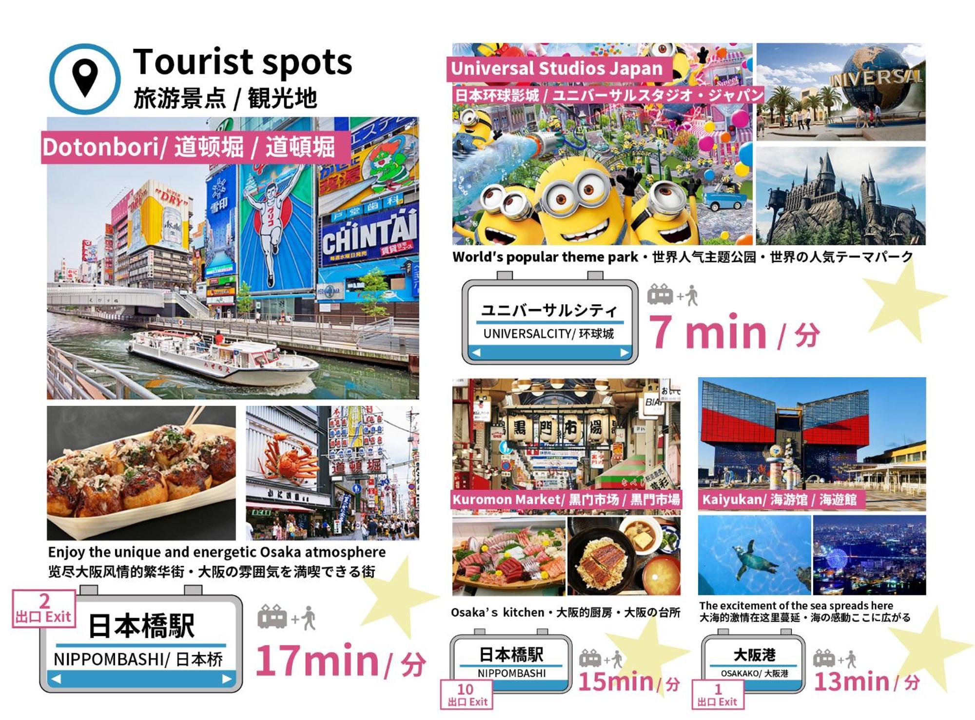 Bijou Suites Musubi Osaka Ngoại thất bức ảnh